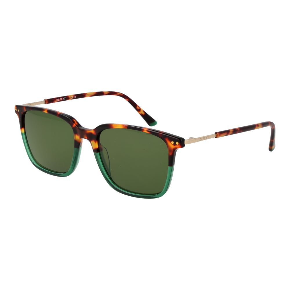 Replay Brown Plastic Sunglasses