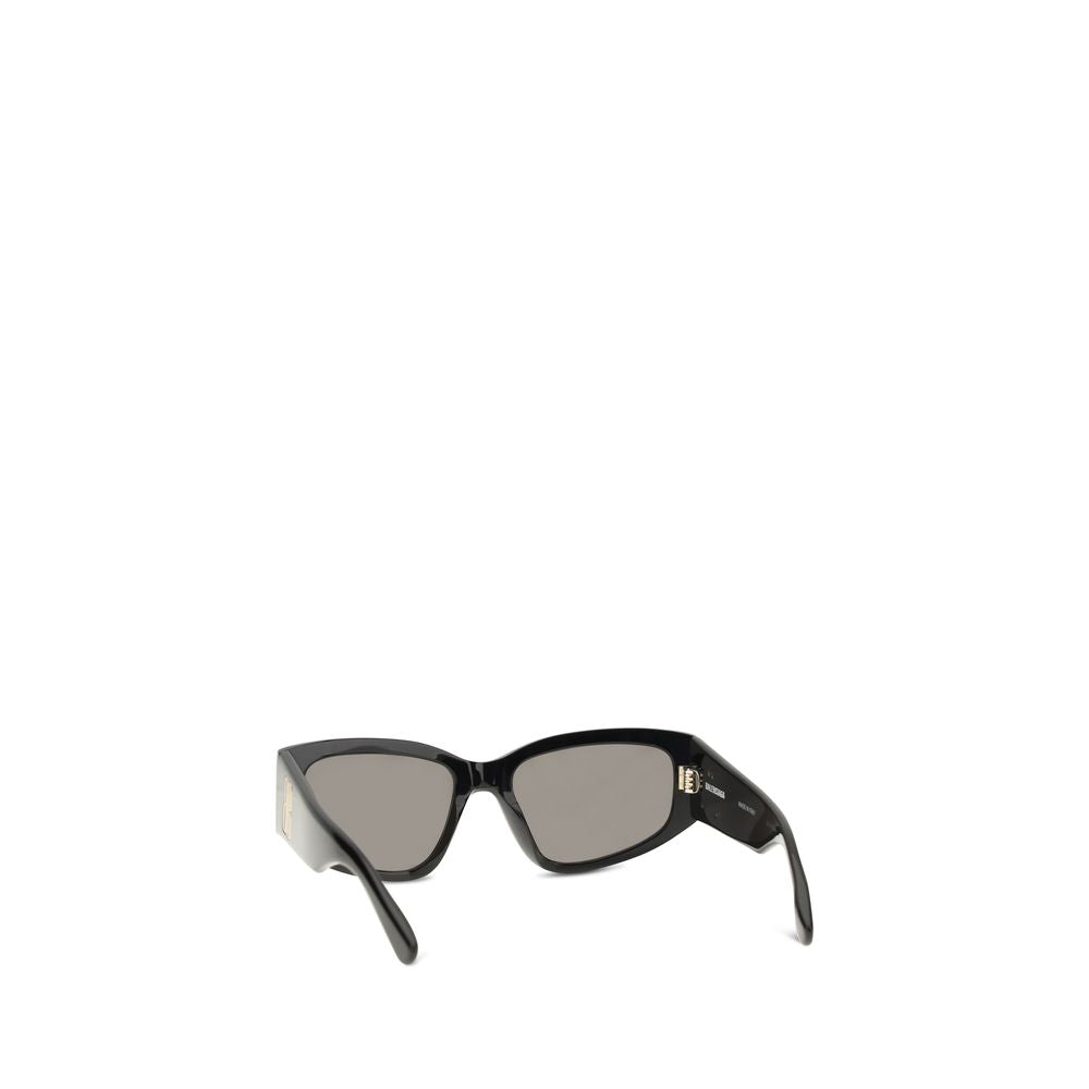Balenciaga Black Acetate Sunglasses