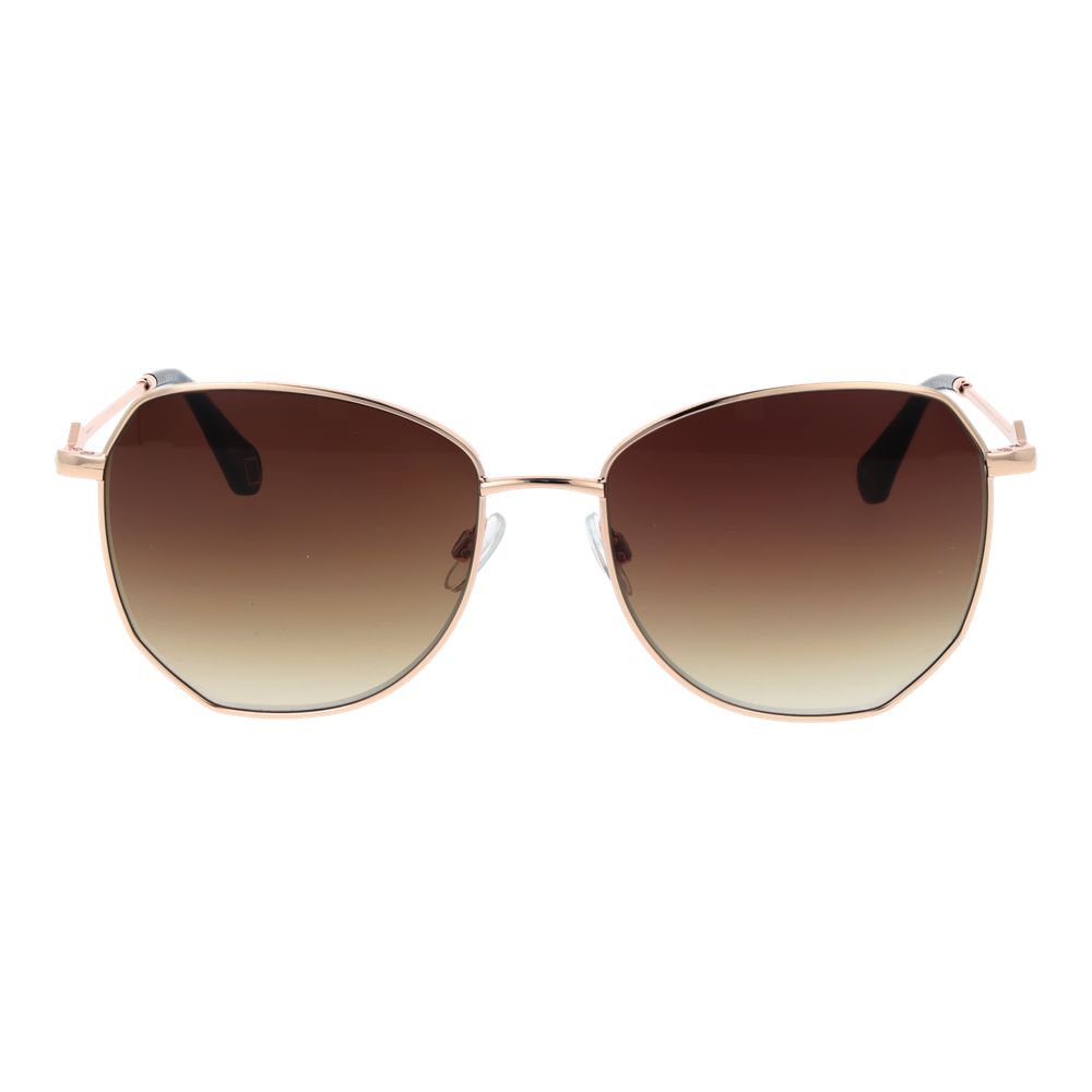 Replay Rose Gold Metal Sunglasses