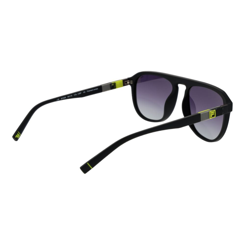 Fila Black Rubber Sunglasses