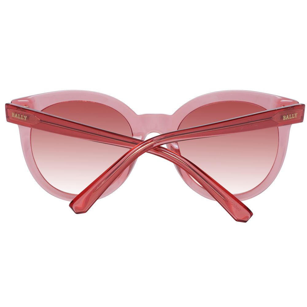 Bally Red Acetate Sunglasses
