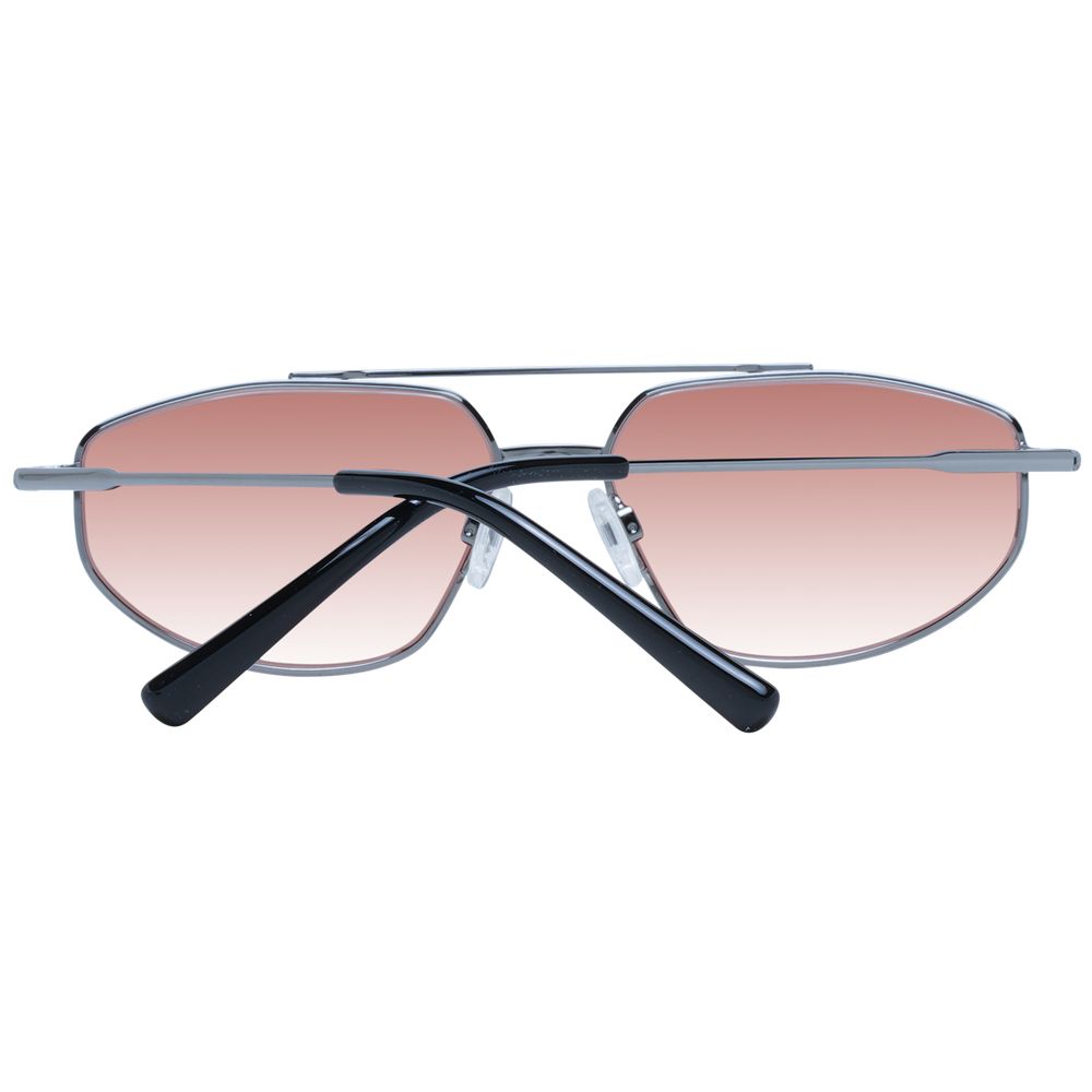 Serengeti Gray Metal Sunglasses