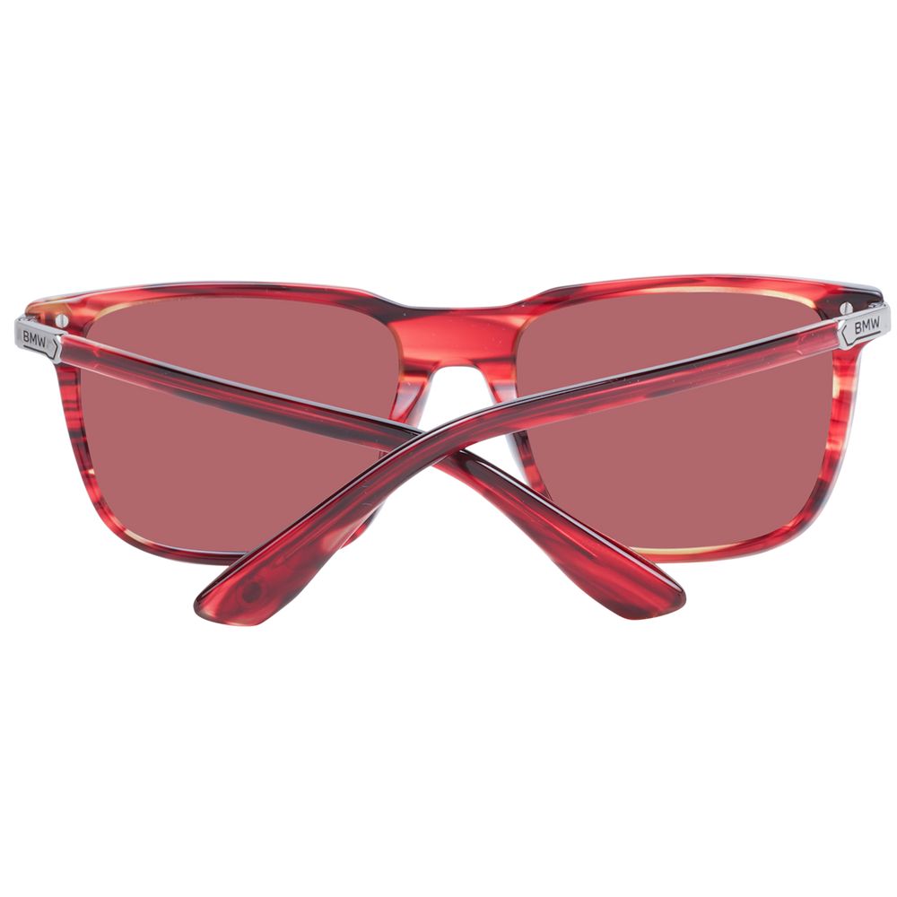 BMW Red Plastic Sunglasses