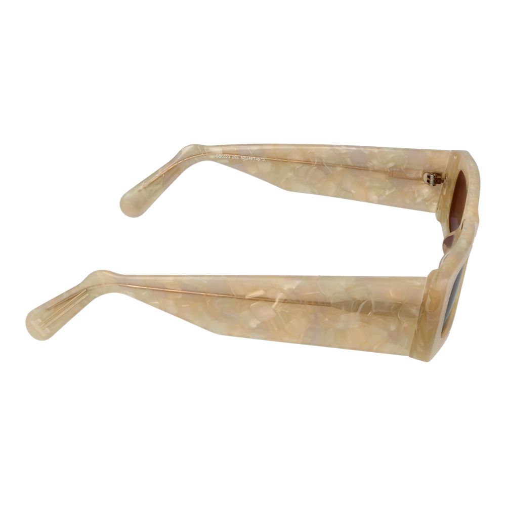 GCDS Beige Plastic Sunglasses