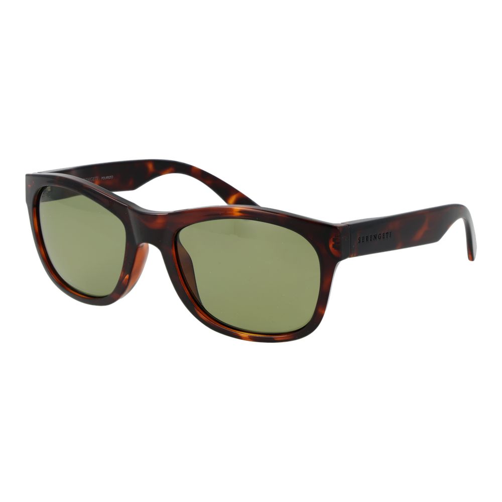 Serengeti Brown Plastic Sunglasses