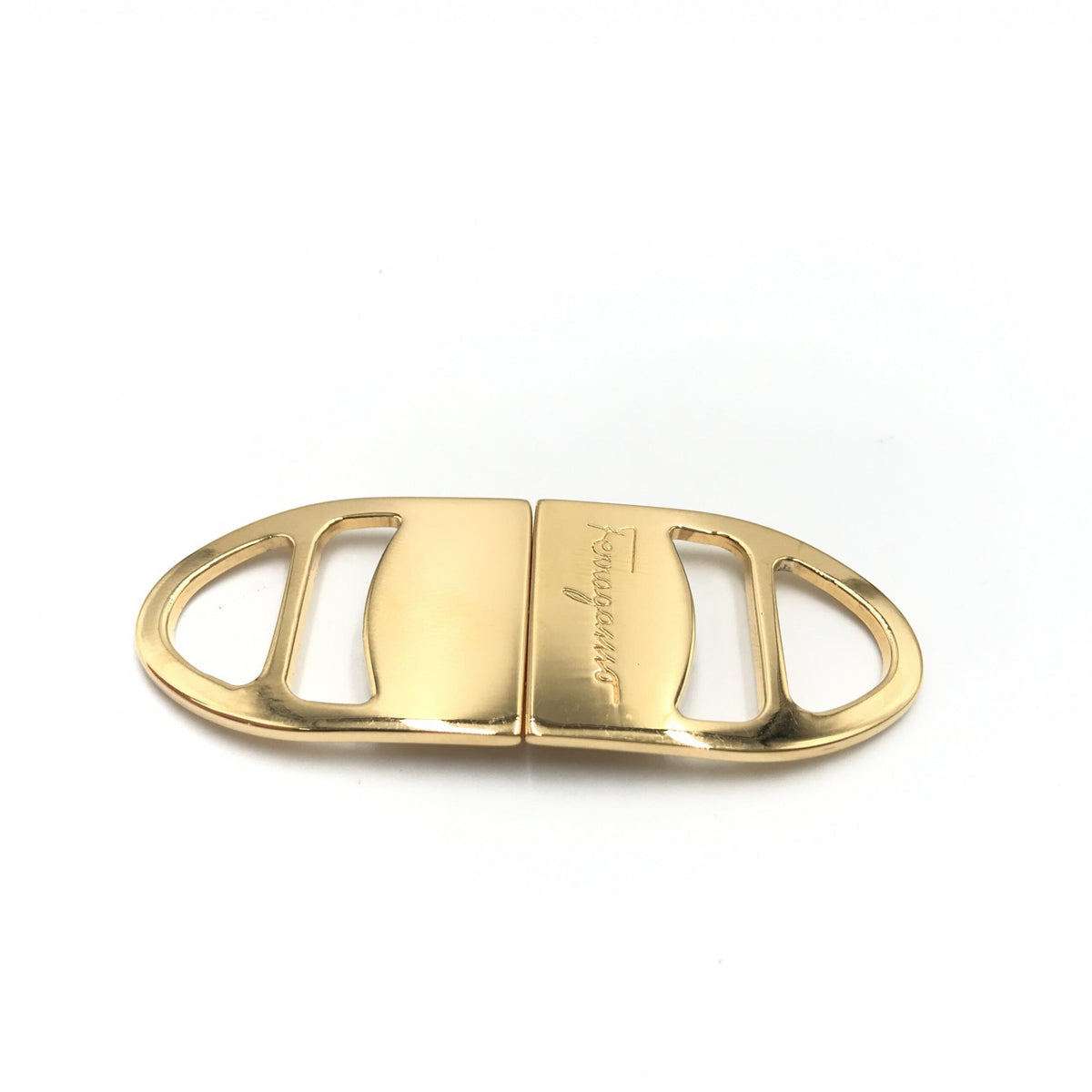 Salvatore Ferragamo Vara Metal Scarf Ring