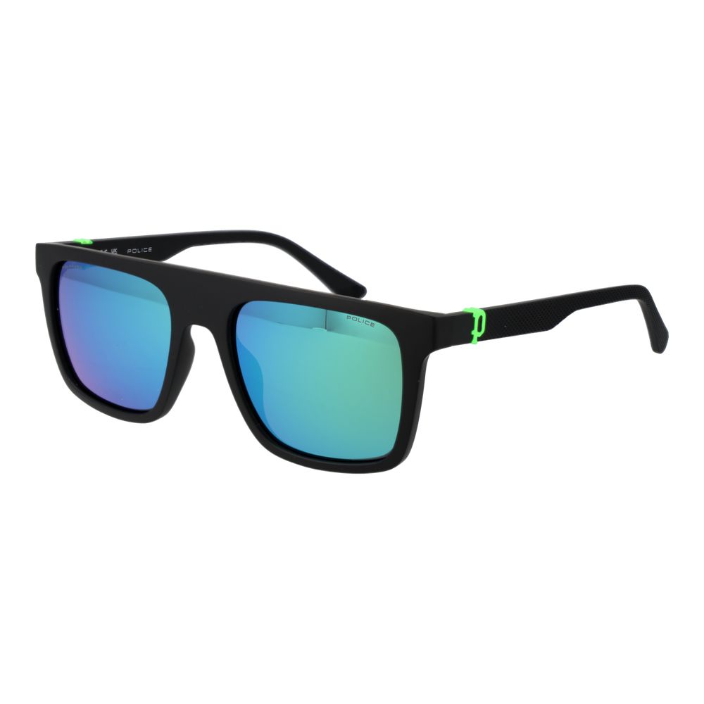 Police Black Plastic Sunglasses