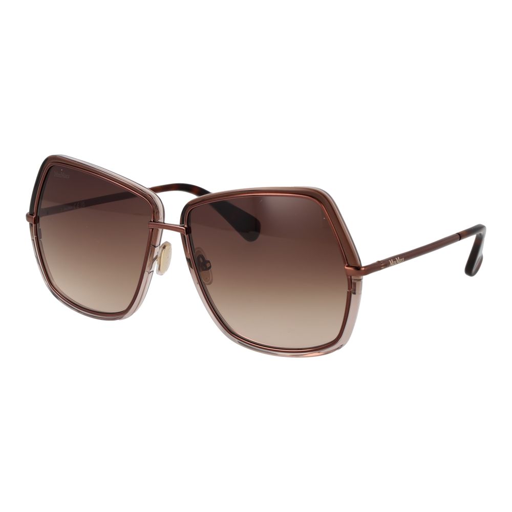 Max Mara Bronze Metal Sunglasses