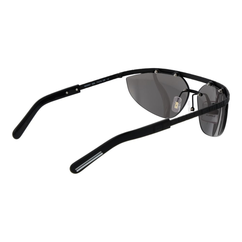 GCDS Black Metal Sunglasses