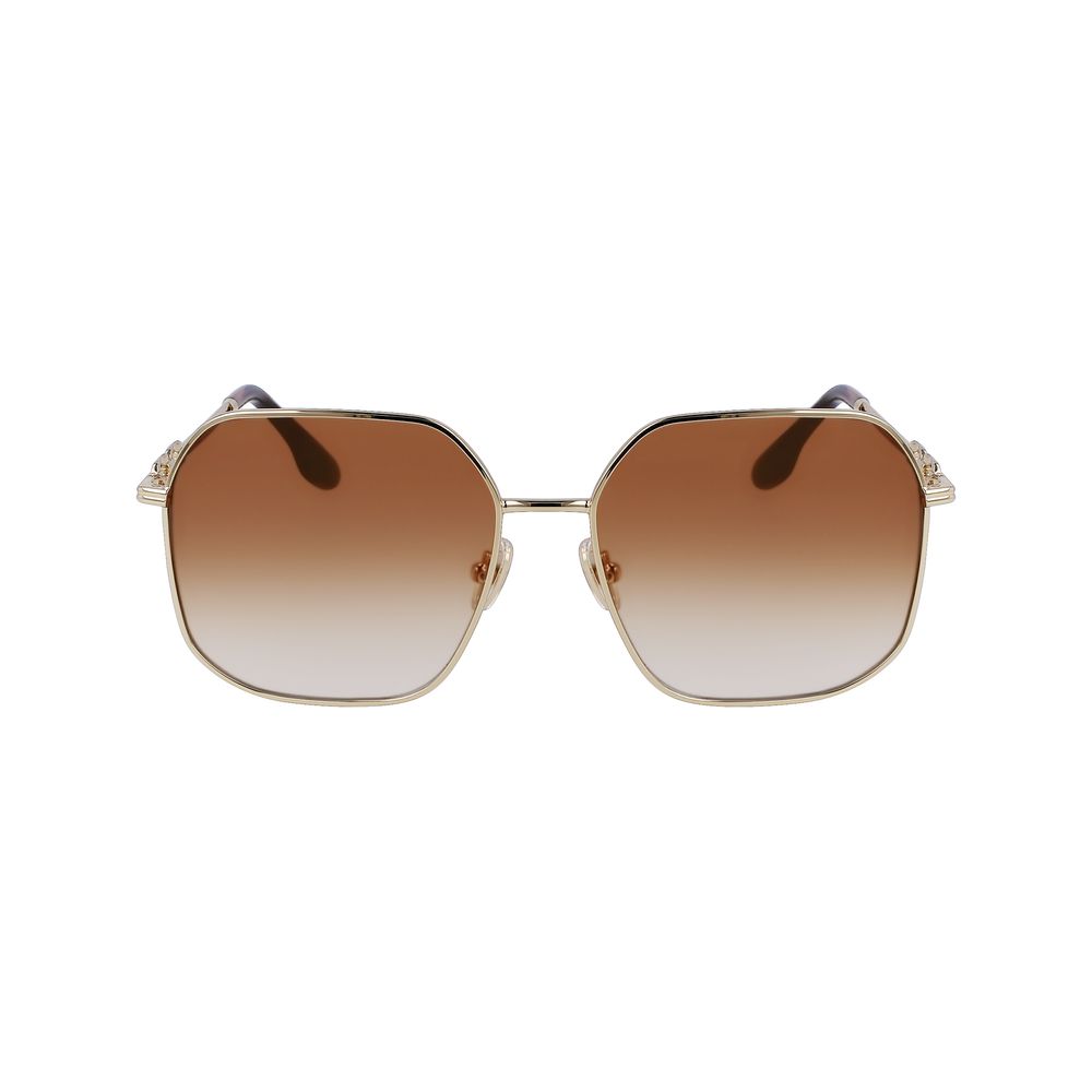 Victoria Beckham Gold Metal Sunglasses