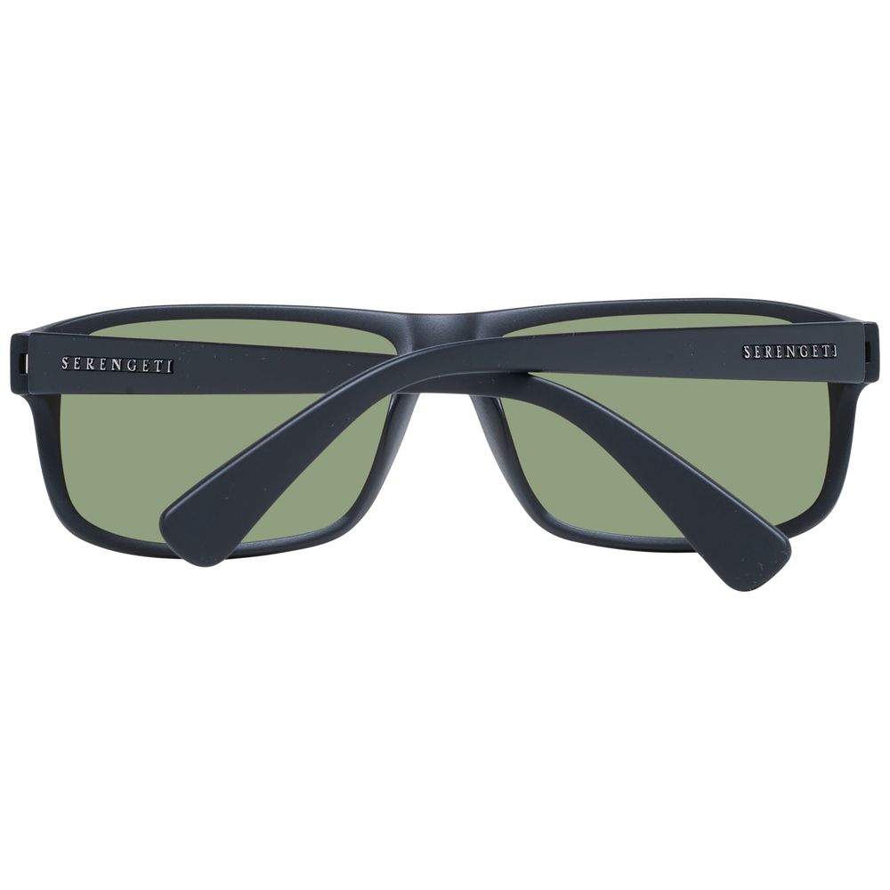 Serengeti Black Plastic Sunglasses