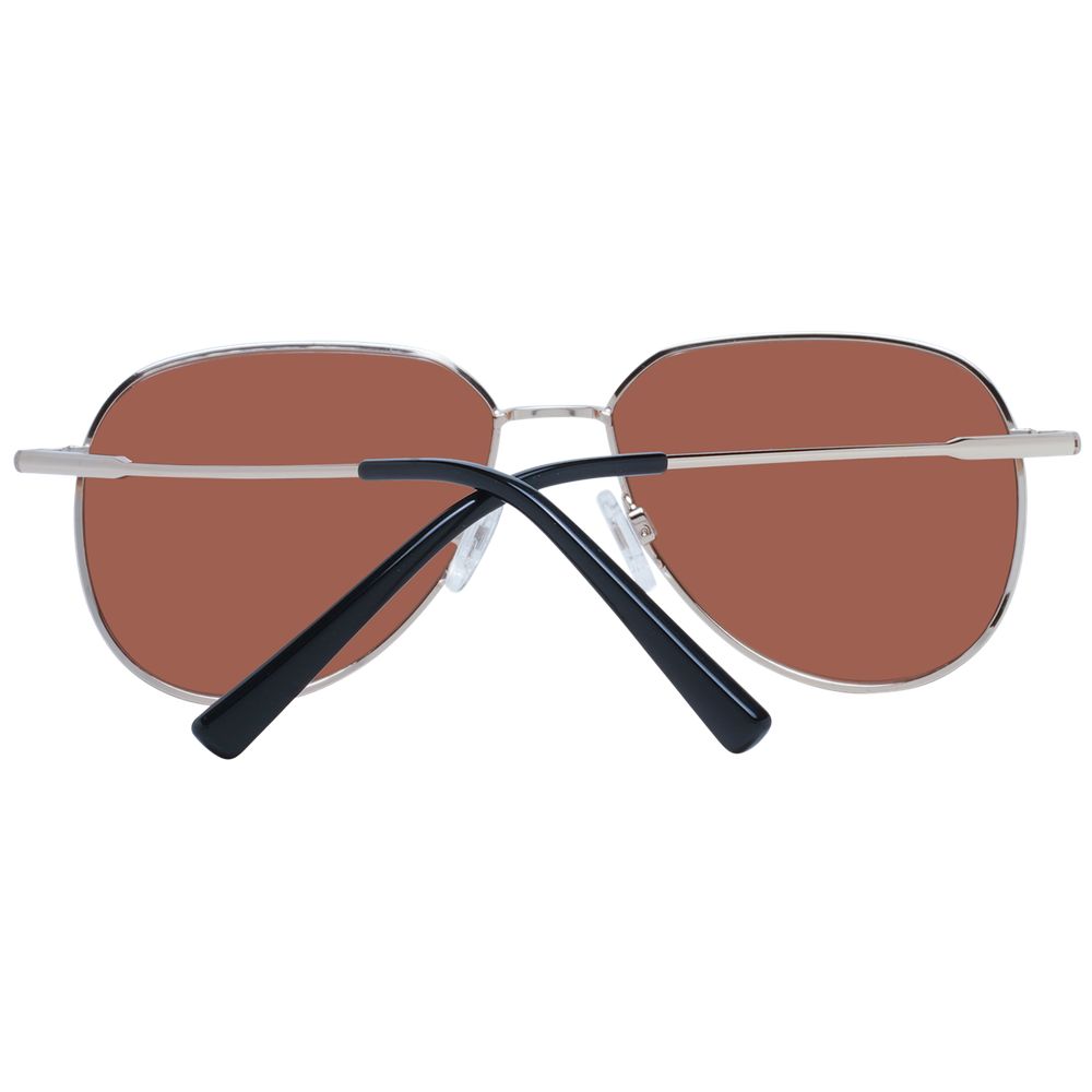 Serengeti Rose Gold Metal Sunglasses