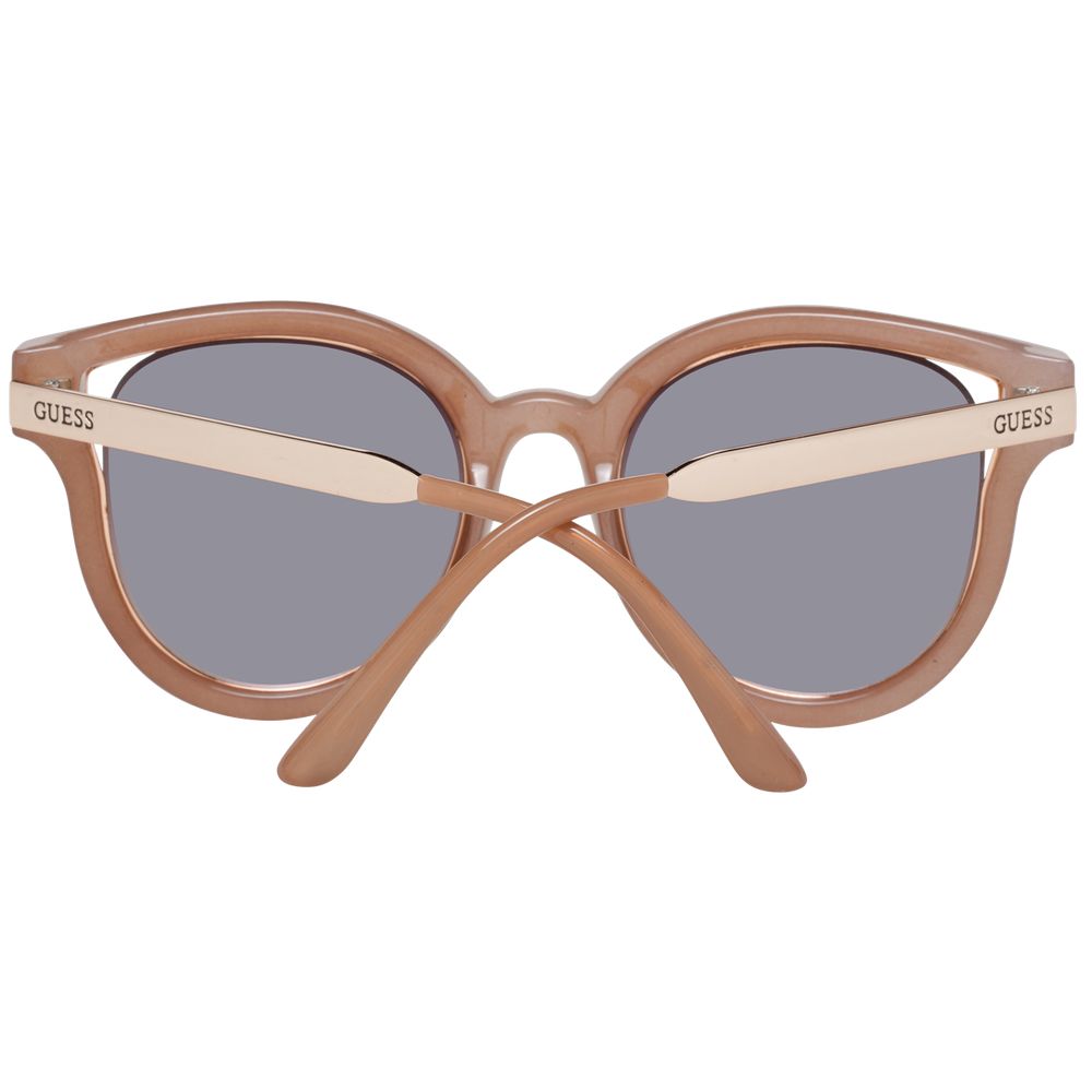 Guess Brown Metal & Plastic Sunglasses