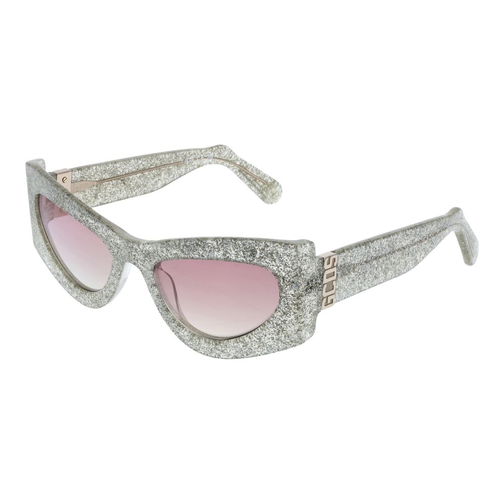 GCDS Silver Acetate Sunglasses
