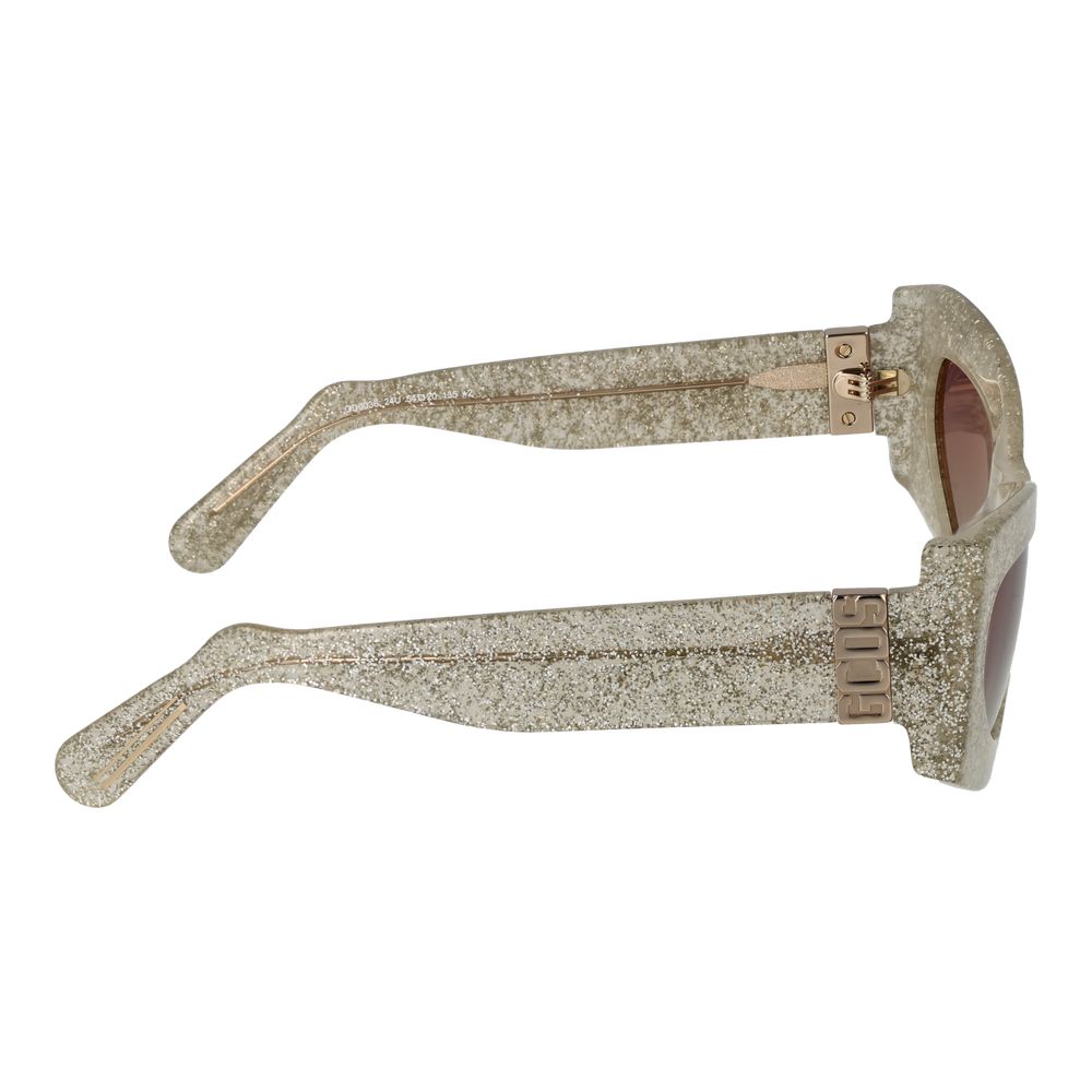 GCDS Silver Acetate Sunglasses