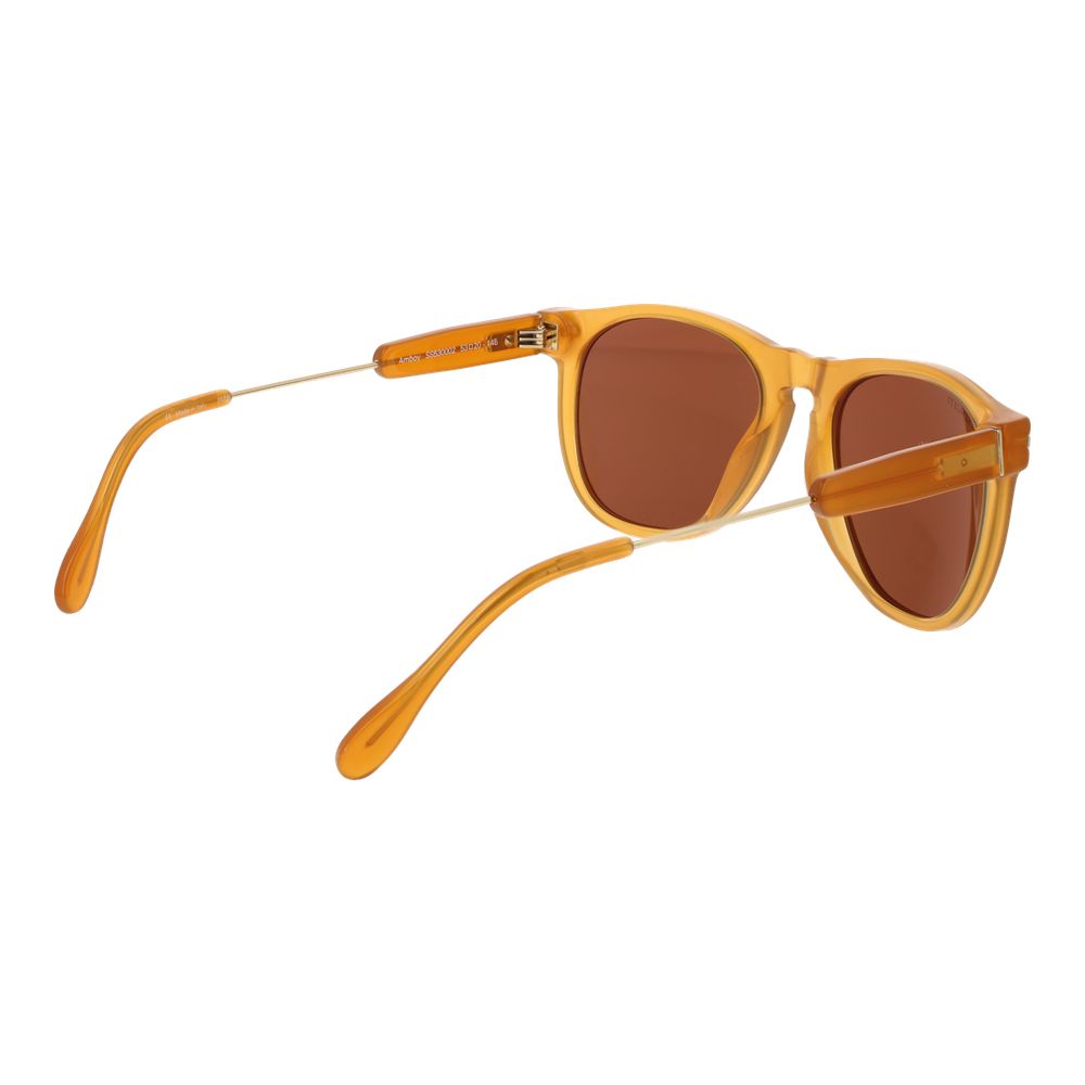 Serengeti Orange Plastic Sunglasses