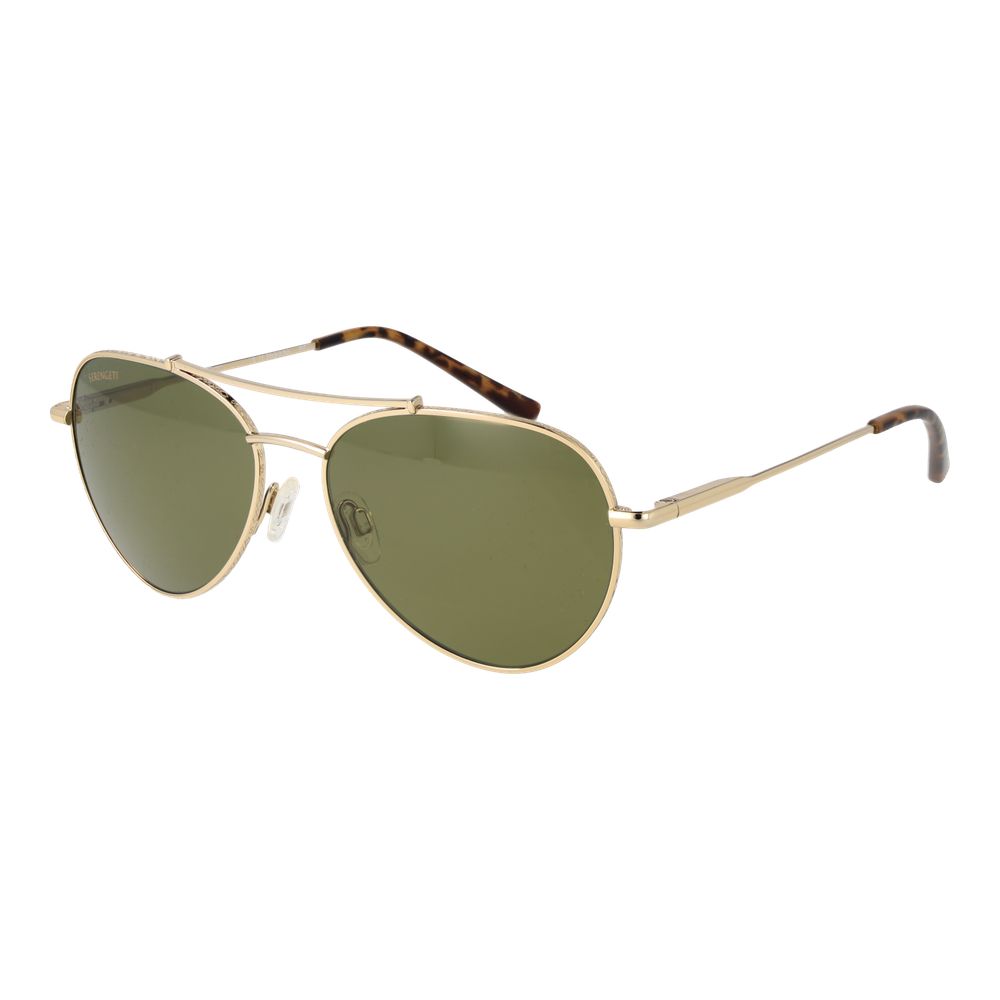 Serengeti Gold Metal Sunglasses