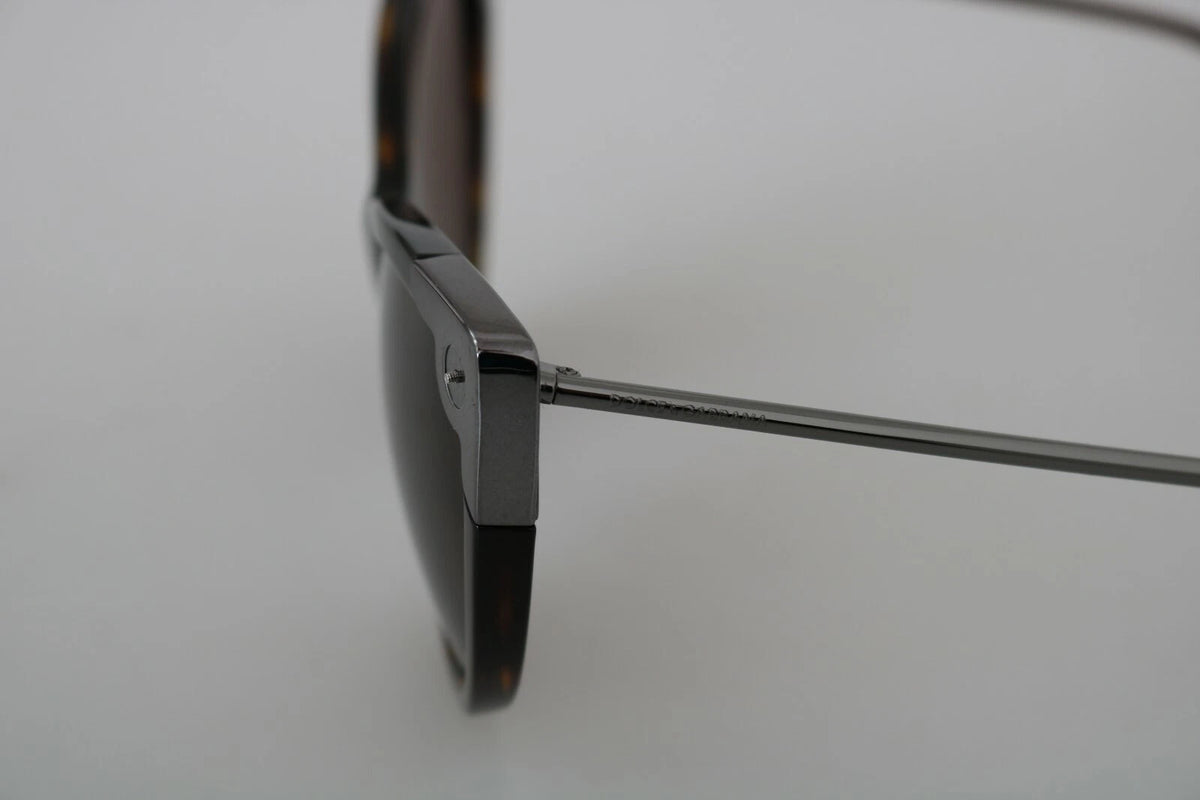 Dolce & Gabbana DG4337 Dark Havana Cat Eye Women Eyewear Sunglasses