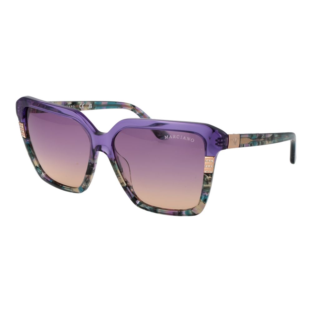 Marciano by Guess Purple Acetate Sunglasses