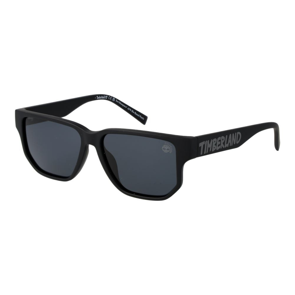 Timberland Black Stainless Steel Sunglasses